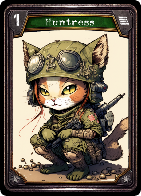 Paw of Duty - Huntress